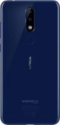 Farcry Nokia 5.1 Plus Back Panel(Blue)