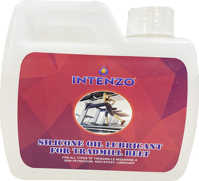 intenzo 1 litter Silicone lubricant oil for Treadmill Belt Manual Pump(1000 g Pack of 1)