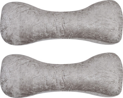 KUBER INDUSTRIES Microfibre Nature Sleeping Pillow Pack of 2(Grey)