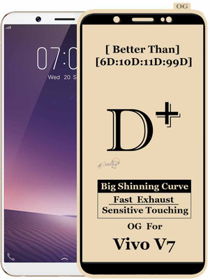 Gorilaorginal Edge To Edge Tempered Glass for VIVO V7(Pack of 1)
