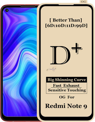 Xester Edge To Edge Tempered Glass for REDMI NOTE 9(Pack of 1)