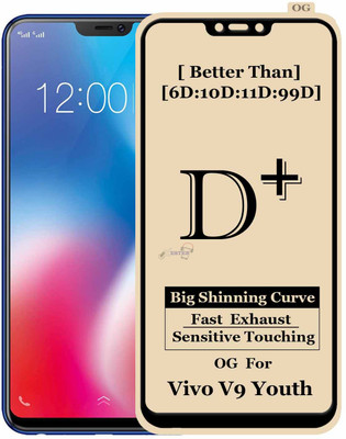 HQ Protection Edge To Edge Tempered Glass for Vivo V9 Youth(Pack of 1)