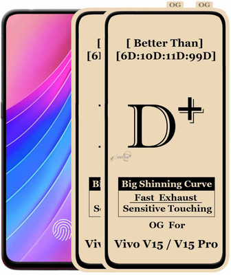 Xester Edge To Edge Tempered Glass for VIVO V15 PRO(Pack of 2)