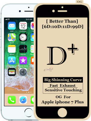 XRENGTH Edge To Edge Tempered Glass for Apple iPhone 7 Plus(Pack of 1)