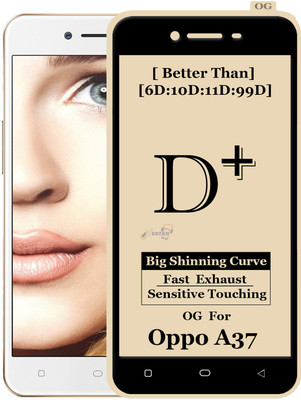 Gorilaorginal Edge To Edge Tempered Glass for Oppo A37(Pack of 1)