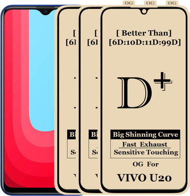 HQ Protection Edge To Edge Tempered Glass for VIVO U20(Pack of 3)