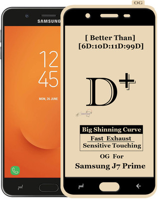 Gorilaorginal Edge To Edge Tempered Glass for Samsung Galaxy J7 Prime(Pack of 1)