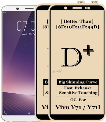 HQ Protection Edge To Edge Tempered Glass for VIVO Y71(Pack of 2)