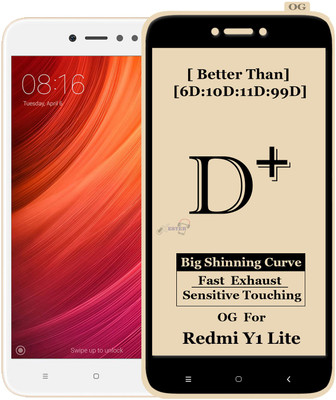 XRENGTH Edge To Edge Tempered Glass for Mi Redmi Y1 Lite(Pack of 1)