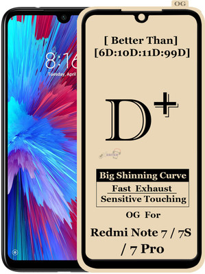 Xester Edge To Edge Tempered Glass for REDMI NOTE 7 S(Pack of 1)