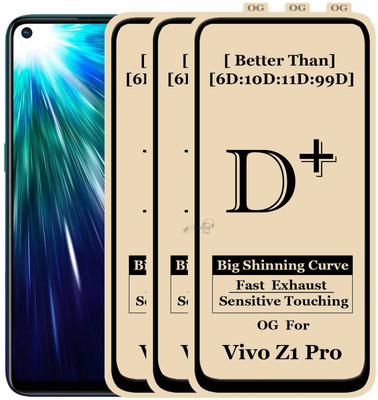 Xester Edge To Edge Tempered Glass for VIVO Z1 PRO(Pack of 3)