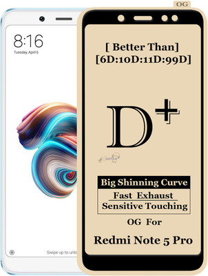 XRENGTH Edge To Edge Tempered Glass for Mi Redmi Note 5 Pro(Pack of 1)