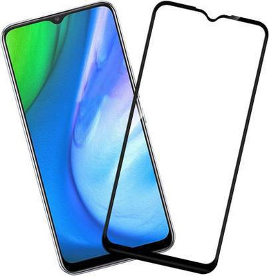 kentop Edge To Edge Tempered Glass for Realme Narzo 30A + RMX3171(Pack of 1)