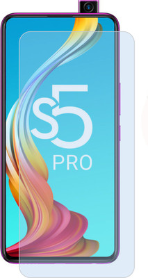 raxxy Tempered Glass Guard for Infinix S5 Pro(Pack of 1)