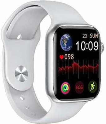 NKL CALL FUNCTION Monitor Smartwatch(White Strap, Size : FREE)