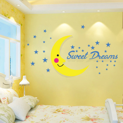 DivineDesigns 51 cm Sweet Dreams Self Adhesive Sticker(Pack of 1)