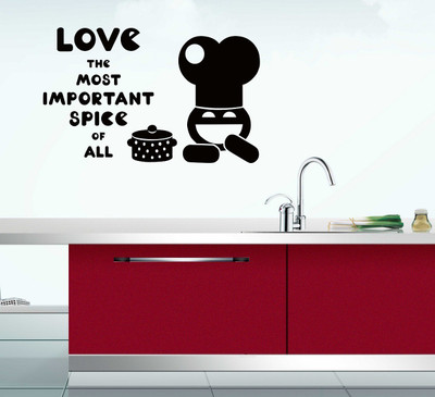 fuzzy 90 cm Quotes Self Adhesive Sticker(Pack of 1)