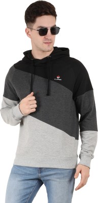 Y&I Full Sleeve Color Block Men Sweatshirt