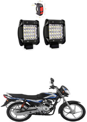 APICAL APCL24LDLGHT57 Fog Lamp Motorbike LED for Bajaj (24 V, 72 W)(CT 100, Pack of 2)