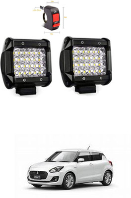 APICAL LGHT24LED403 Fog Lamp Car LED for Maruti Suzuki (24 V, 72 W)(Swift, Pack of 2)