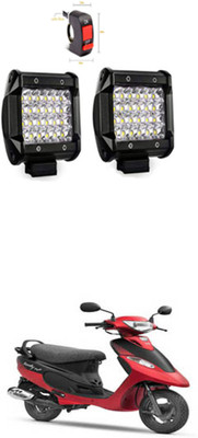APICAL APCL24LDLGHT179 Fog Lamp Motorbike LED (24 V, 72 W)(Scooty Pep+, Pack of 2)