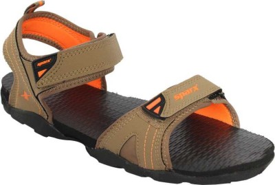 Sparx SS 706 Men Sandals(Orange, Orange , 6)