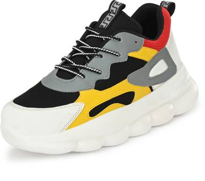 Fashion and Stylish Designer shoes with Airmix Printed sole Outdoor Soft Ultralight Lace-ups Shoe for Gyming/ Casual/ Sneakers/walking/Sports/ loafers lace-ups Training &amp; Gym Running Shoes For Men  (Multicolor)