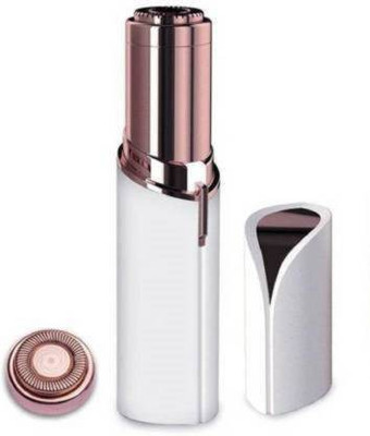 Appcloud Painless Face Hair Remover Upper Lip, Chin, Eyebrow Trimmer Shaver Machine for Women Runtime: 32 min Trimmer for Women(White)
