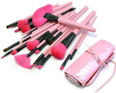 BELLA HARARO Professional Make Up Brushes Kit With PU Leather Storage Pouch(Pack of 24)