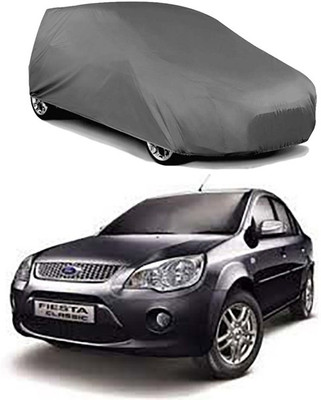 RAIN SPOOF Car Cover For Ford Fiesta Classic (Without Mirror Pockets)(Grey)