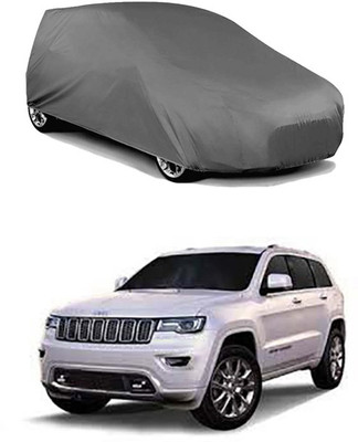 RAIN SPOOF Car Cover For Mahindra Jeep (Without Mirror Pockets)(Grey)