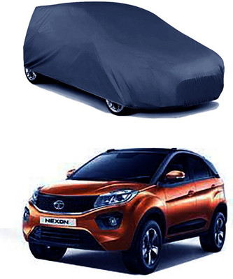 QualityBeast Car Cover For Tata Nexon (Without Mirror Pockets)(Blue)