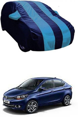QualityBeast Car Cover For Tata Tigor (With Mirror Pockets)(Blue)