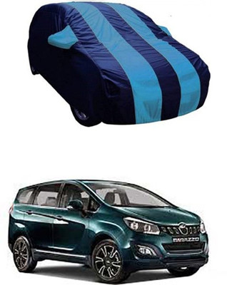 QualityBeast Car Cover For Mahindra Marazzo (With Mirror Pockets)(Blue)