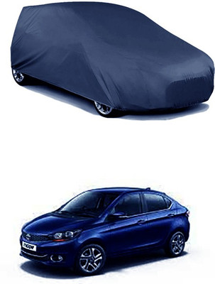 QualityBeast Car Cover For Tata Tigor (Without Mirror Pockets)(Blue)