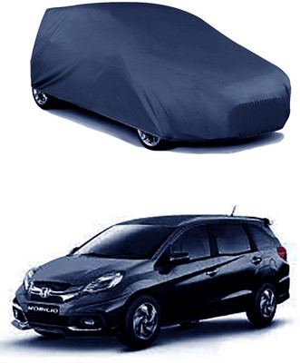 QualityBeast Car Cover For Honda Mobilio (Without Mirror Pockets)(Blue)