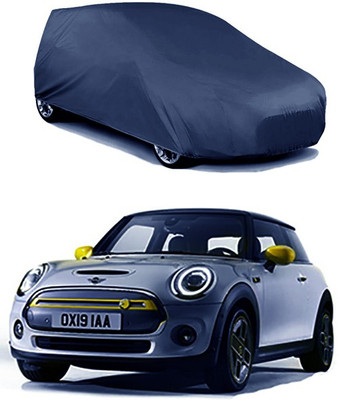RAIN SPOOF Car Cover For Mini Cooper Universal For Car (Without Mirror Pockets)(Blue)
