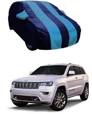 QualityBeast Car Cover For Mahindra Jeep (Without Mirror Pockets)(Blue)