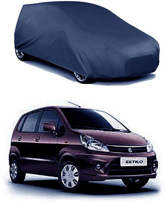 RAIN SPOOF Car Cover For Maruti Suzuki Zen Estilo (Without Mirror Pockets)(Blue)
