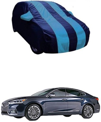 RAIN SPOOF Car Cover For Kia Cadenza (With Mirror Pockets)(Blue)