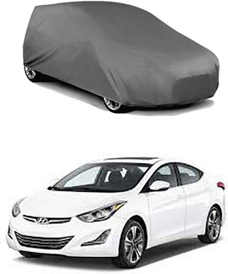 RAIN SPOOF Car Cover For Hyundai Elantra (Without Mirror Pockets)(Grey)