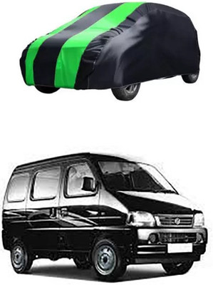 RAIN SPOOF Car Cover For Maruti Suzuki Versa (Without Mirror Pockets)(Green, Black)