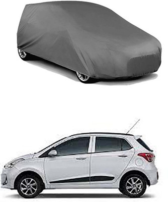 RAIN SPOOF Car Cover For Hyundai Grand i10 (Without Mirror Pockets)(Grey)