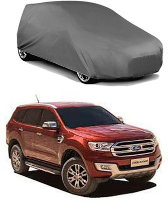 RAIN SPOOF Car Cover For Ford Endeavour (Without Mirror Pockets)(Grey)