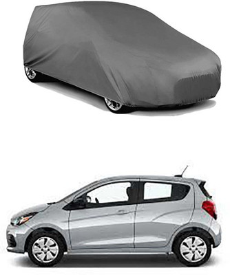RAIN SPOOF Car Cover For Chevrolet Spark (Without Mirror Pockets)(Grey)
