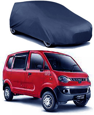 QualityBeast Car Cover For Mahindra Jeeto (Without Mirror Pockets)(Blue)
