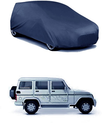 QualityBeast Car Cover For Mahindra Bolero (Without Mirror Pockets)(Blue)
