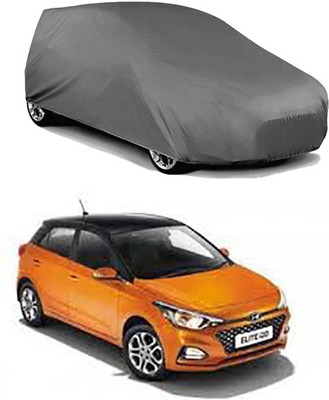 RAIN SPOOF Car Cover For Hyundai Elite i20 (Without Mirror Pockets)(Grey)