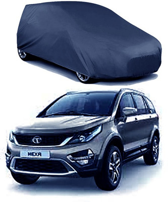 QualityBeast Car Cover For Tata Hexa (Without Mirror Pockets)(Blue)