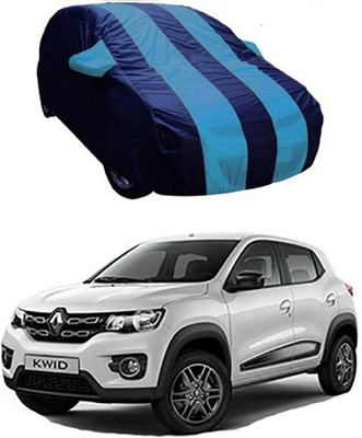 RAIN SPOOF Car Cover For Renault Kwid (Without Mirror Pockets)(Blue)